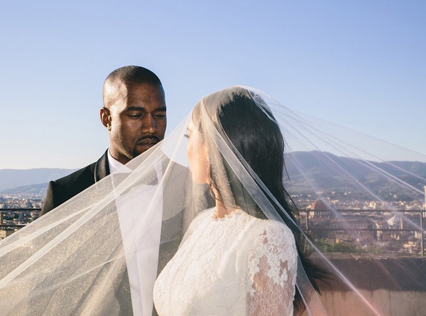 Kim Kardashian, Kanye West, Wedding